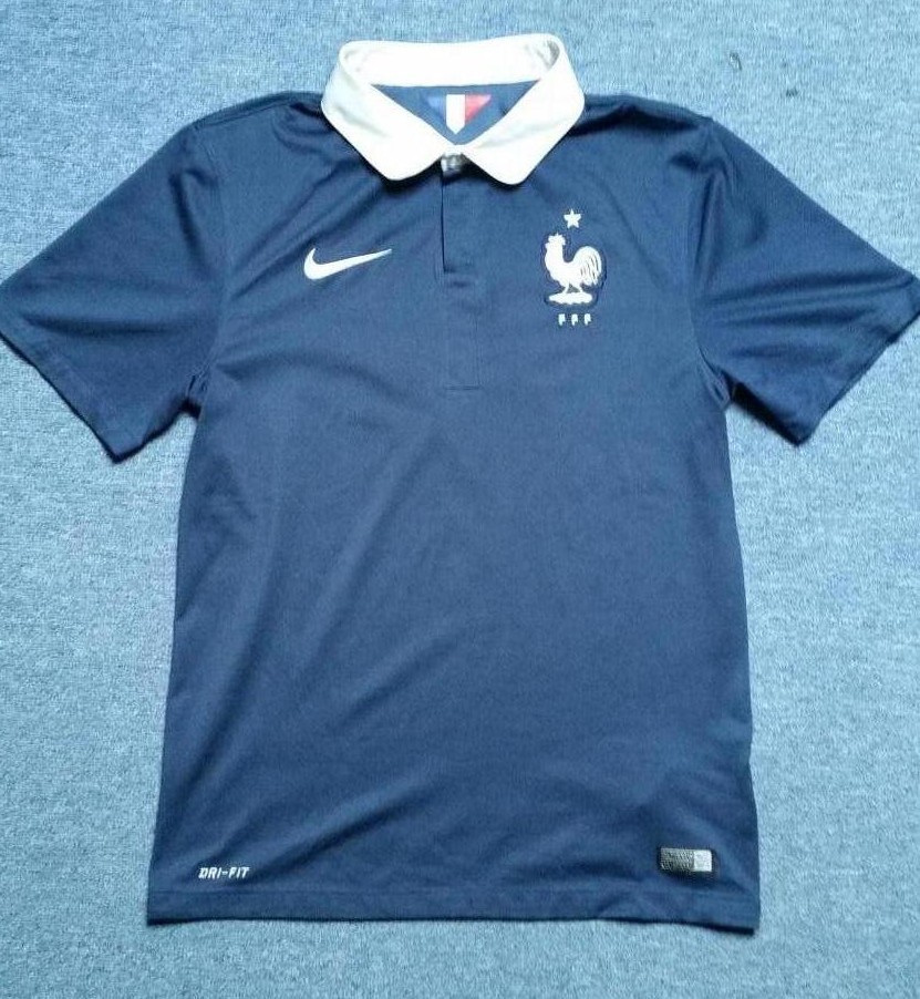 maillot équipe de france domicile 2014-2016 rétro