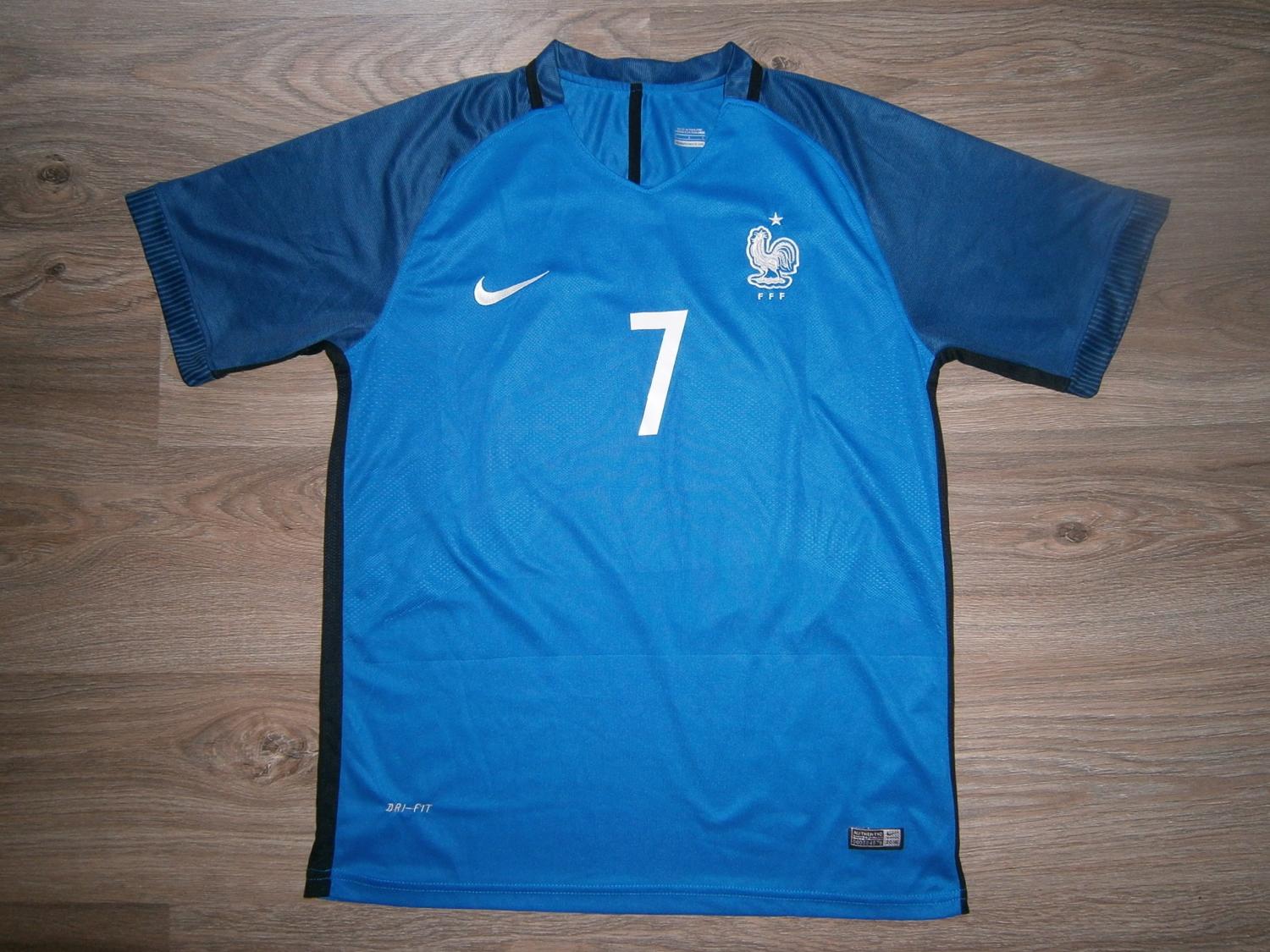 maillot équipe de france domicile 2016-2017 rétro