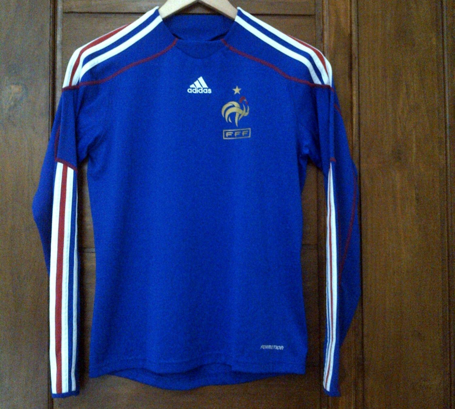 maillot équipe de france réplique 2009-2010 rétro