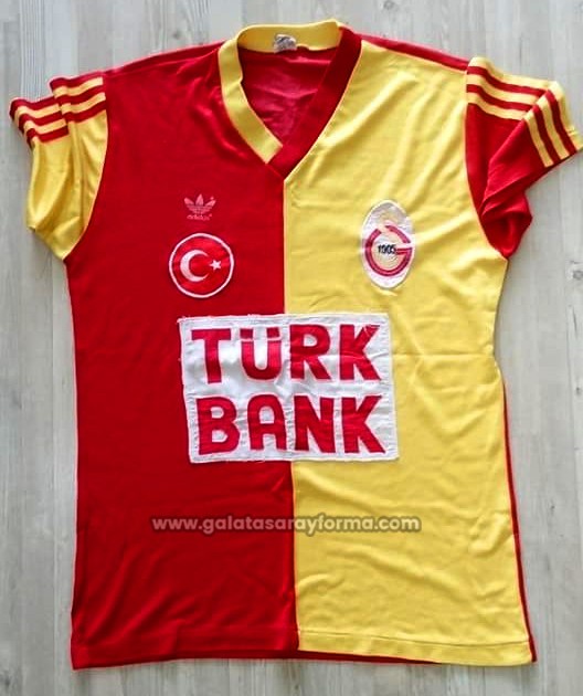 maillot équipe de galatasaray domicile 1987-1988 pas cher