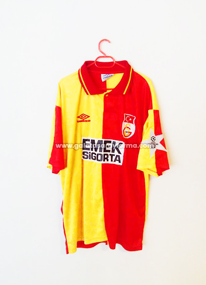 maillot équipe de galatasaray domicile 1994-1995 pas cher