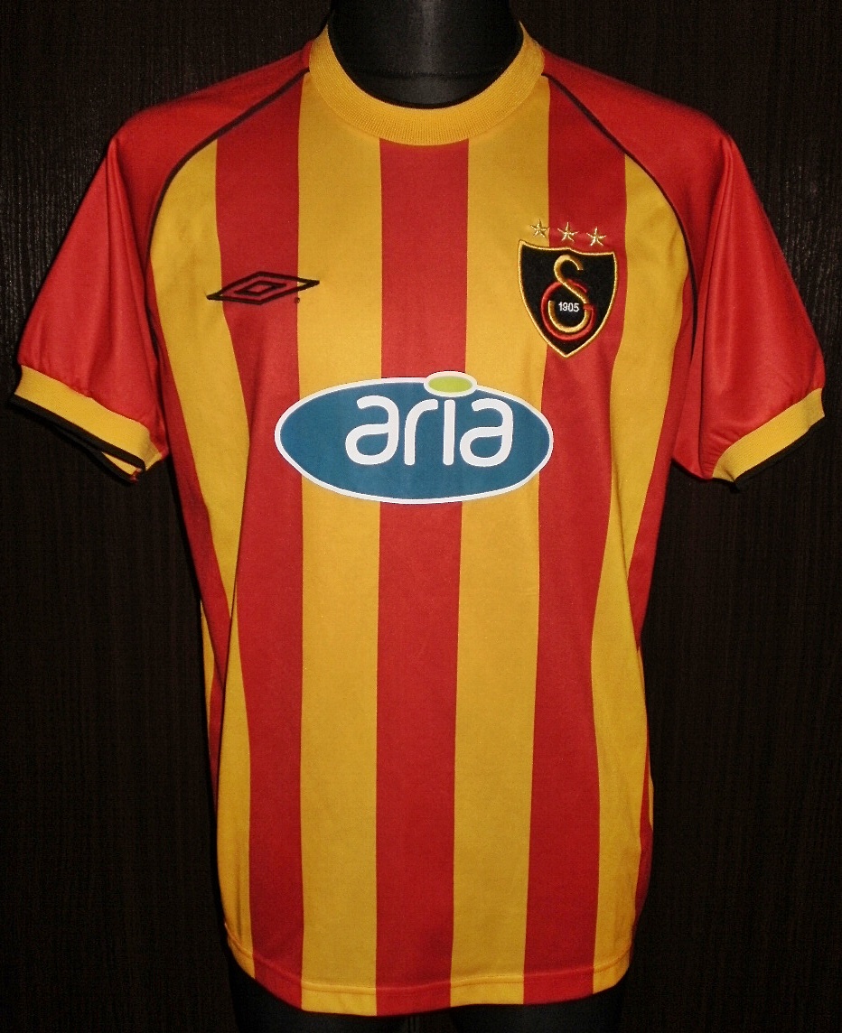 maillot équipe de galatasaray domicile 2002-2003 rétro