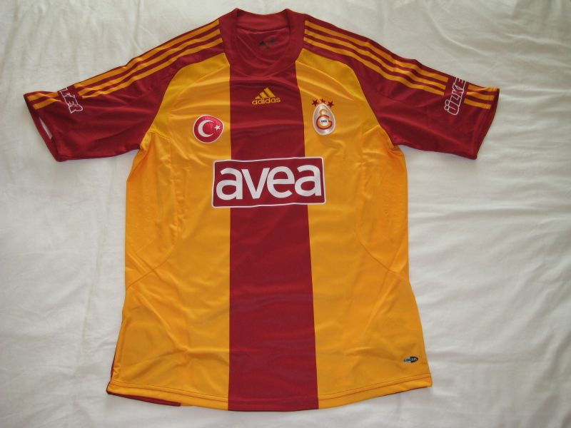 maillot équipe de galatasaray exterieur 2008-2009 rétro