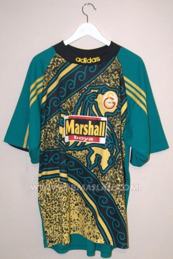 maillot équipe de galatasaray gardien 1998-1999 rétro