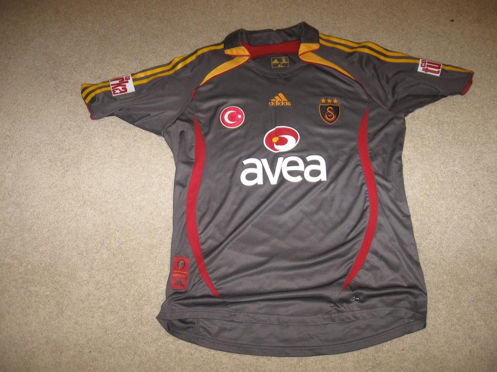 maillot équipe de galatasaray third 2006-2007 rétro