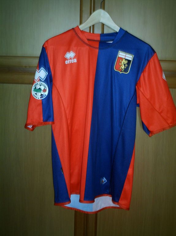 maillot équipe de genoa cfc domicile 2007-2008 pas cher