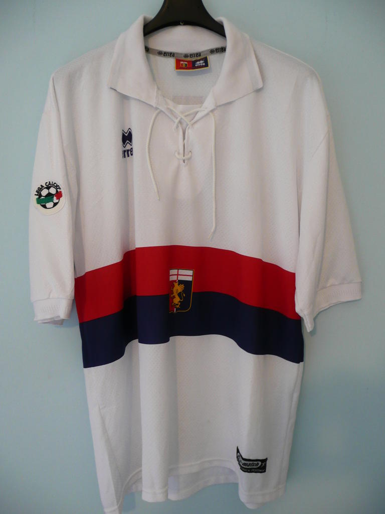 maillot équipe de genoa cfc exterieur 2001-2002 pas cher