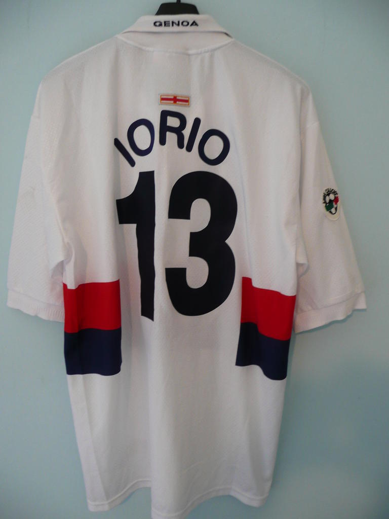 maillot équipe de genoa cfc exterieur 2001-2002 pas cher