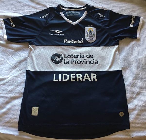 maillot équipe de gimnasia la plata exterieur 2016 pas cher