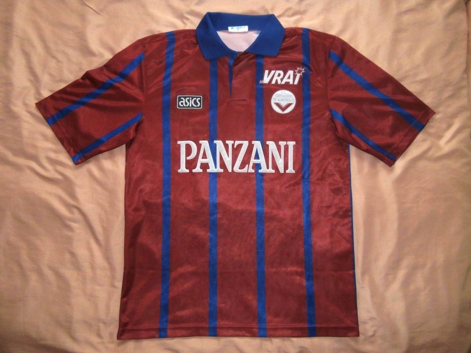 maillot équipe de girondins de bordeaux domicile 1995-1996 pas cher