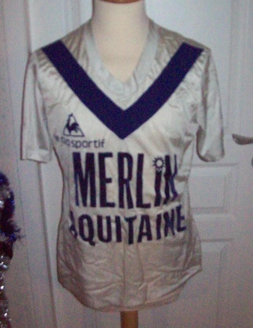 maillot équipe de girondins de bordeaux exterieur 1977-1978 pas cher