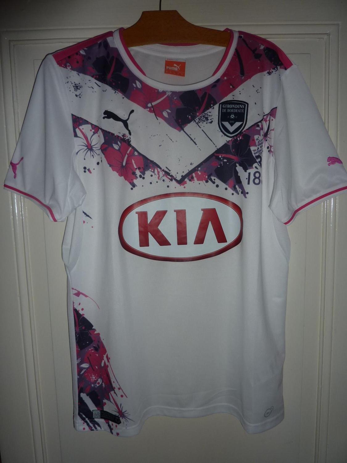 maillot équipe de girondins de bordeaux exterieur 2013-2014 pas cher