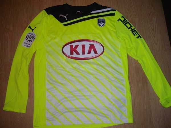 maillot équipe de girondins de bordeaux gardien 2011-2012 pas cher