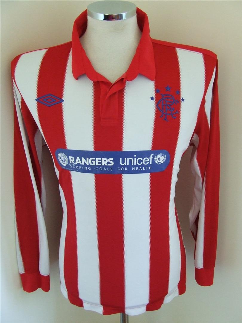 maillot équipe de glasgow rangers particulier 2010-2011 pas cher