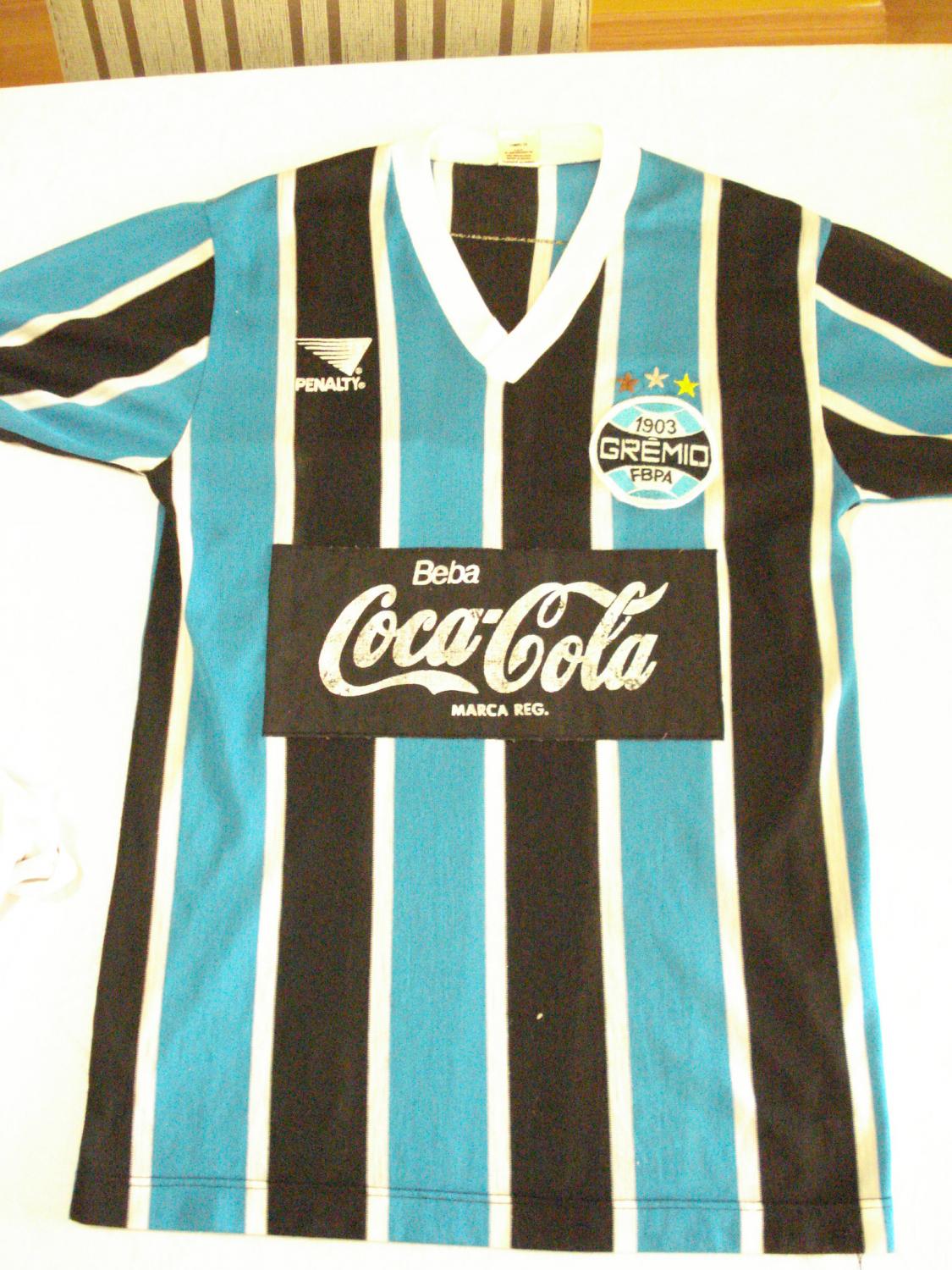 maillot équipe de grêmio domicile 1987-1988 rétro