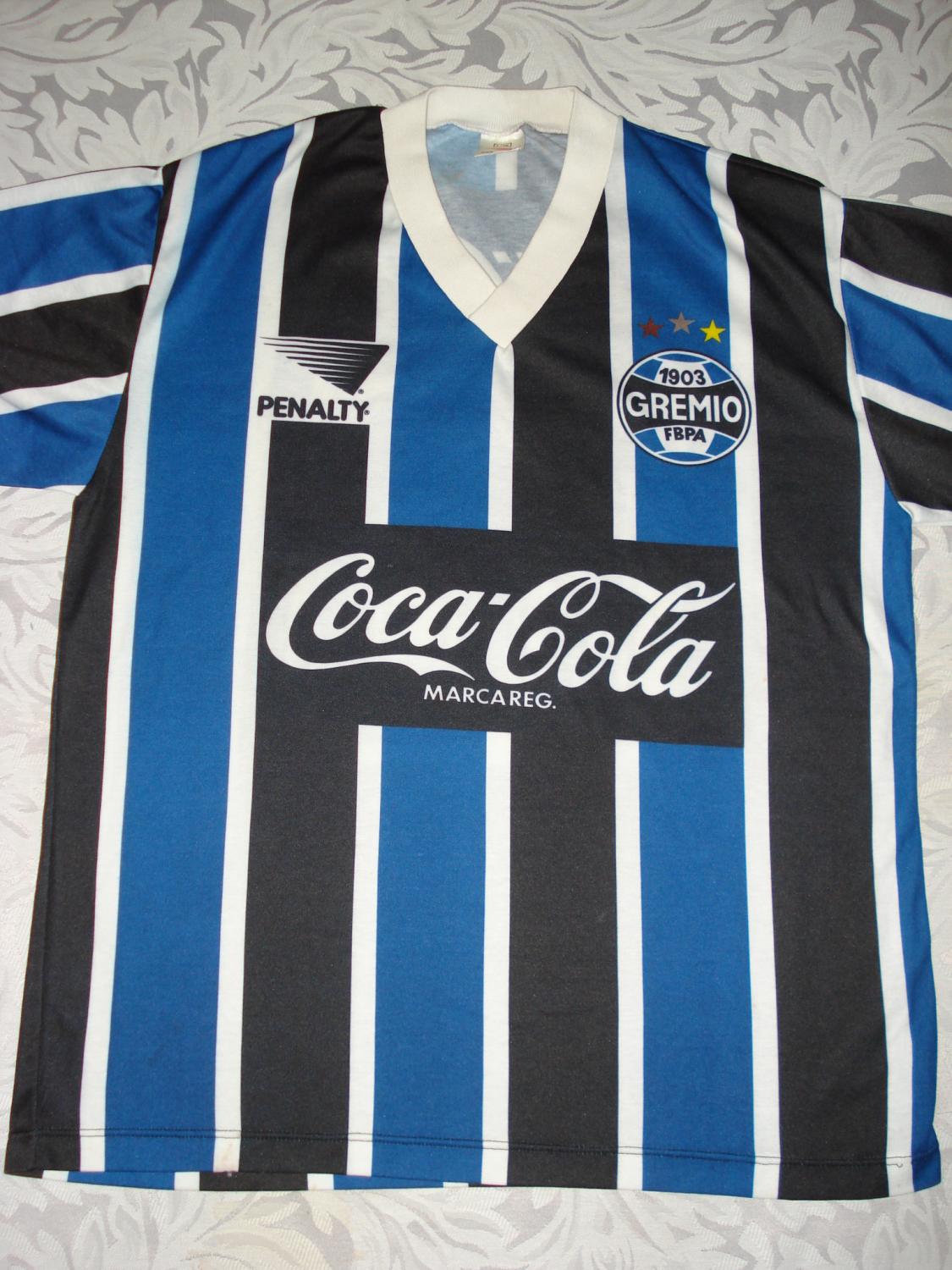 maillot équipe de grêmio domicile 1992 rétro