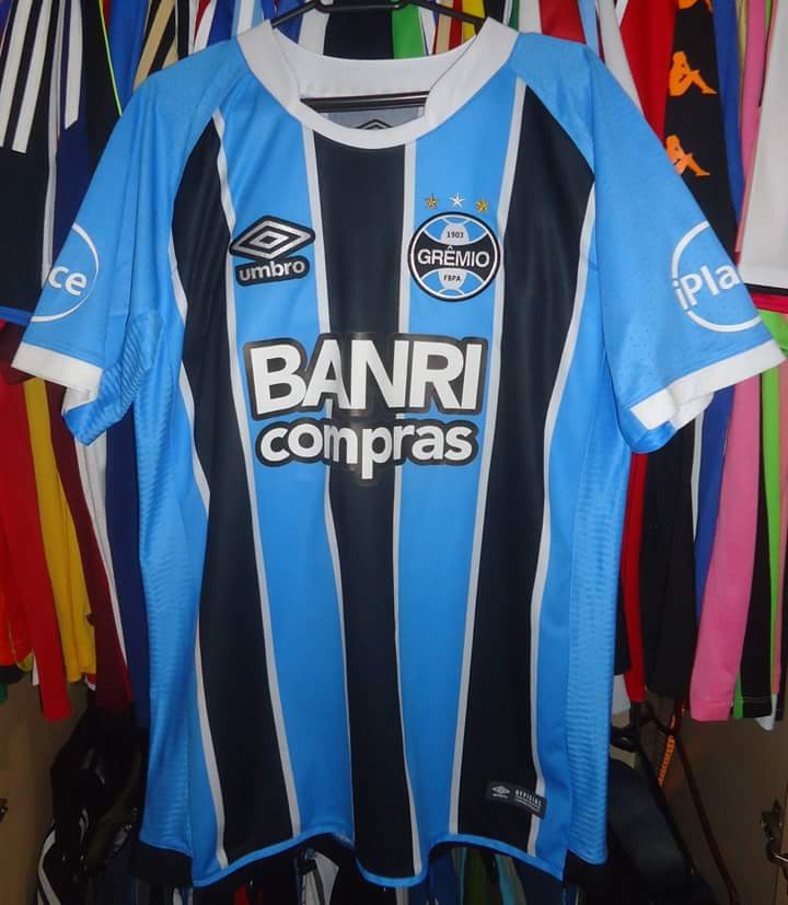 maillot équipe de grêmio domicile 2017-2018 rétro