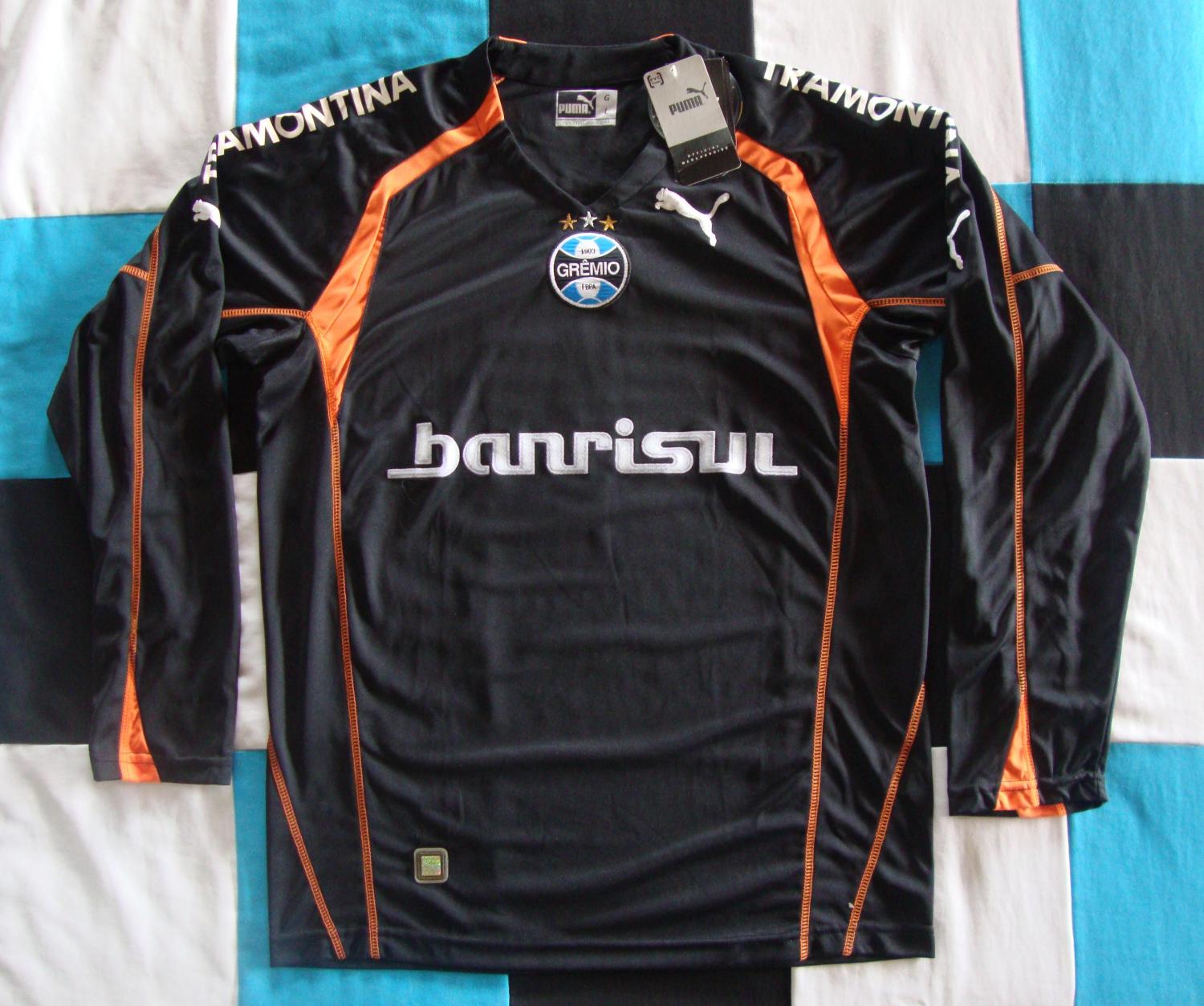 maillot équipe de grêmio gardien 2005 rétro