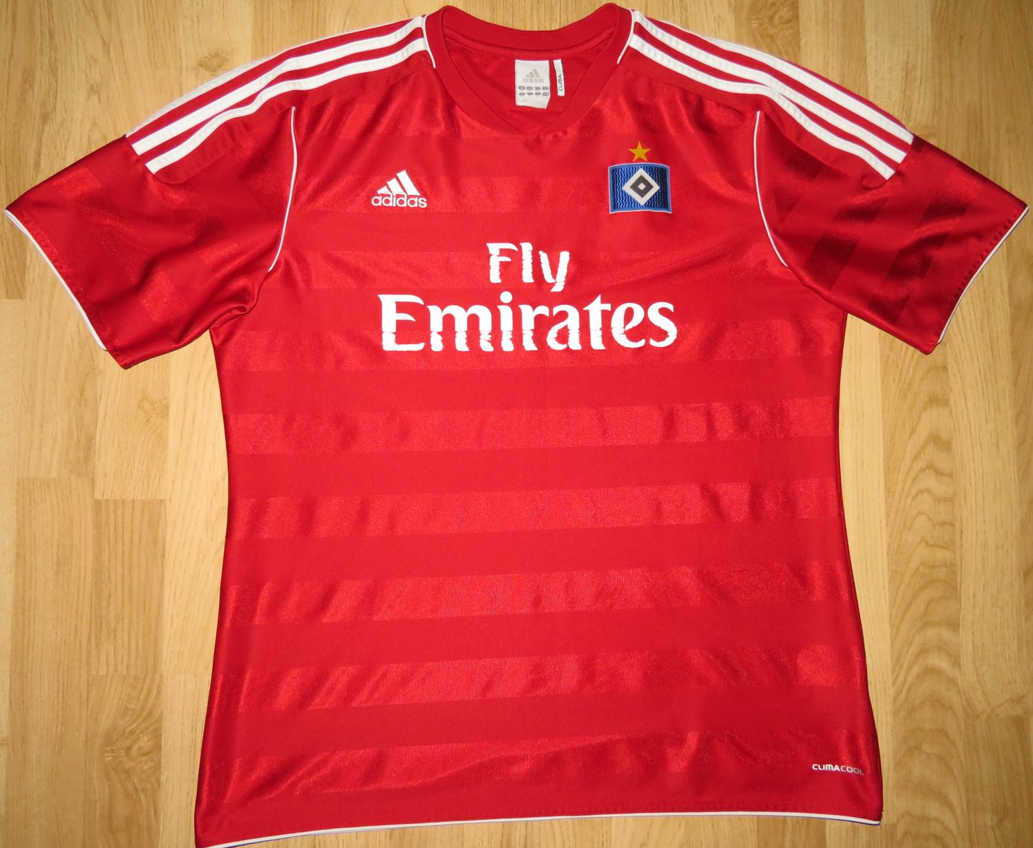 maillot équipe de hambourg sv third 2011-2012 rétro