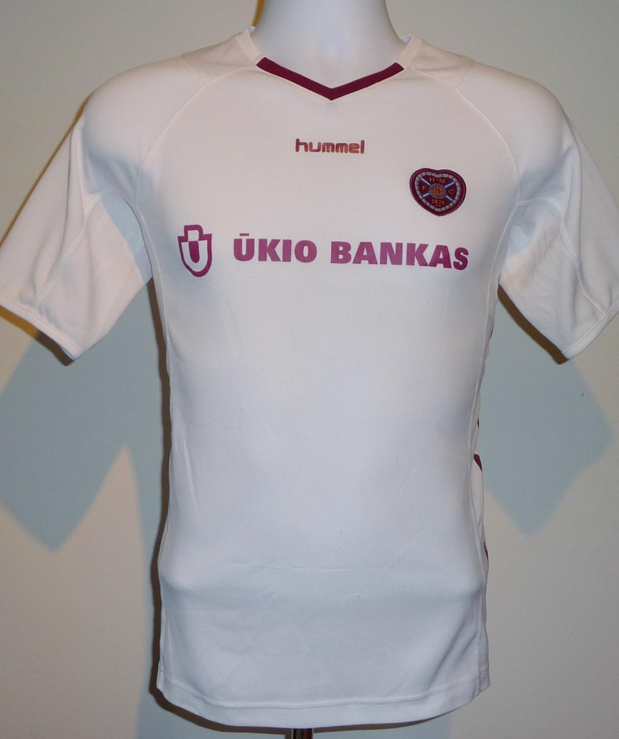 maillot équipe de hearts exterieur 2005-2006 pas cher