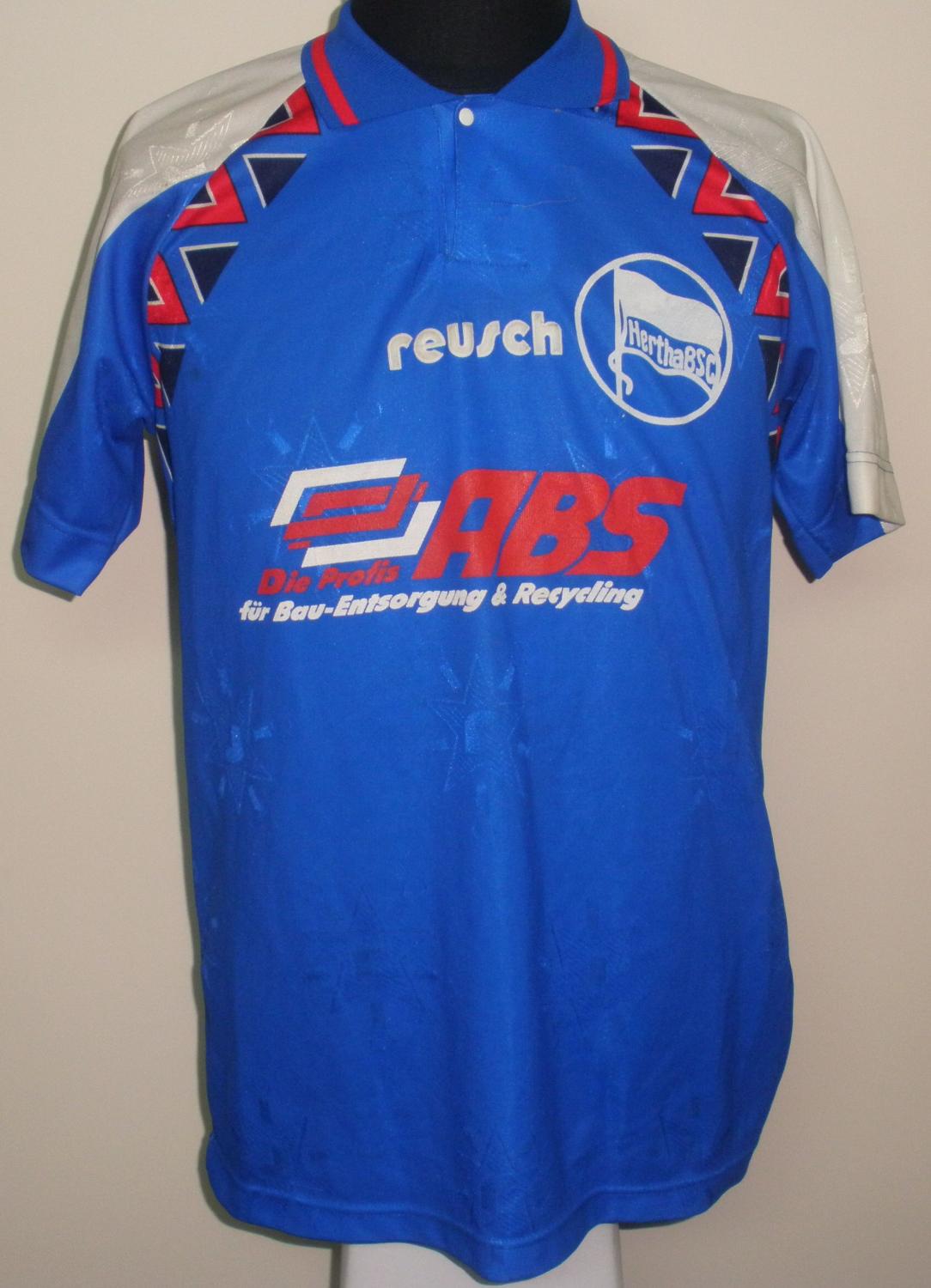 maillot équipe de hertha bsc exterieur 1994-1995 pas cher