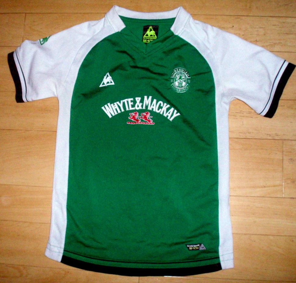 maillot équipe de hibernian fc domicile 2008-2009 pas cher