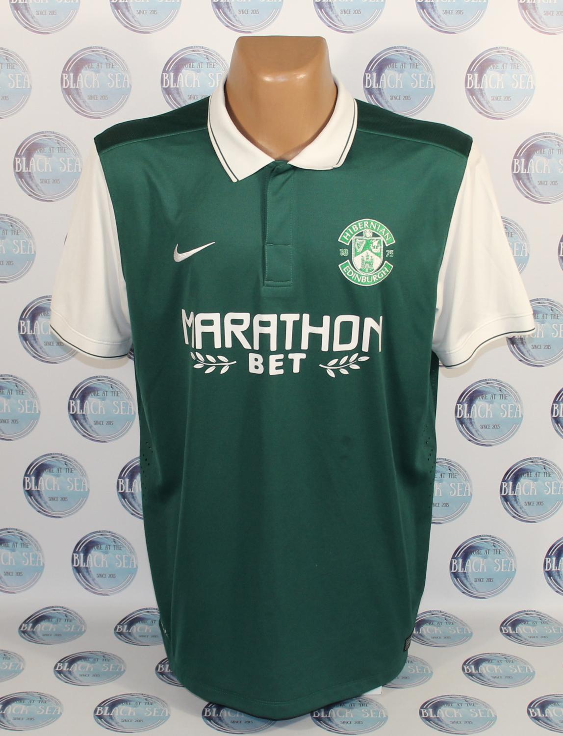 maillot équipe de hibernian fc domicile 2015-2016 pas cher