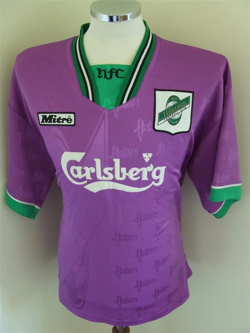 maillot équipe de hibernian fc exterieur 1996-1998 pas cher