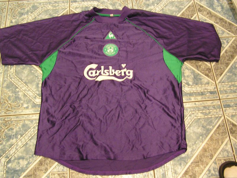 maillot équipe de hibernian fc exterieur 2003-2004 pas cher