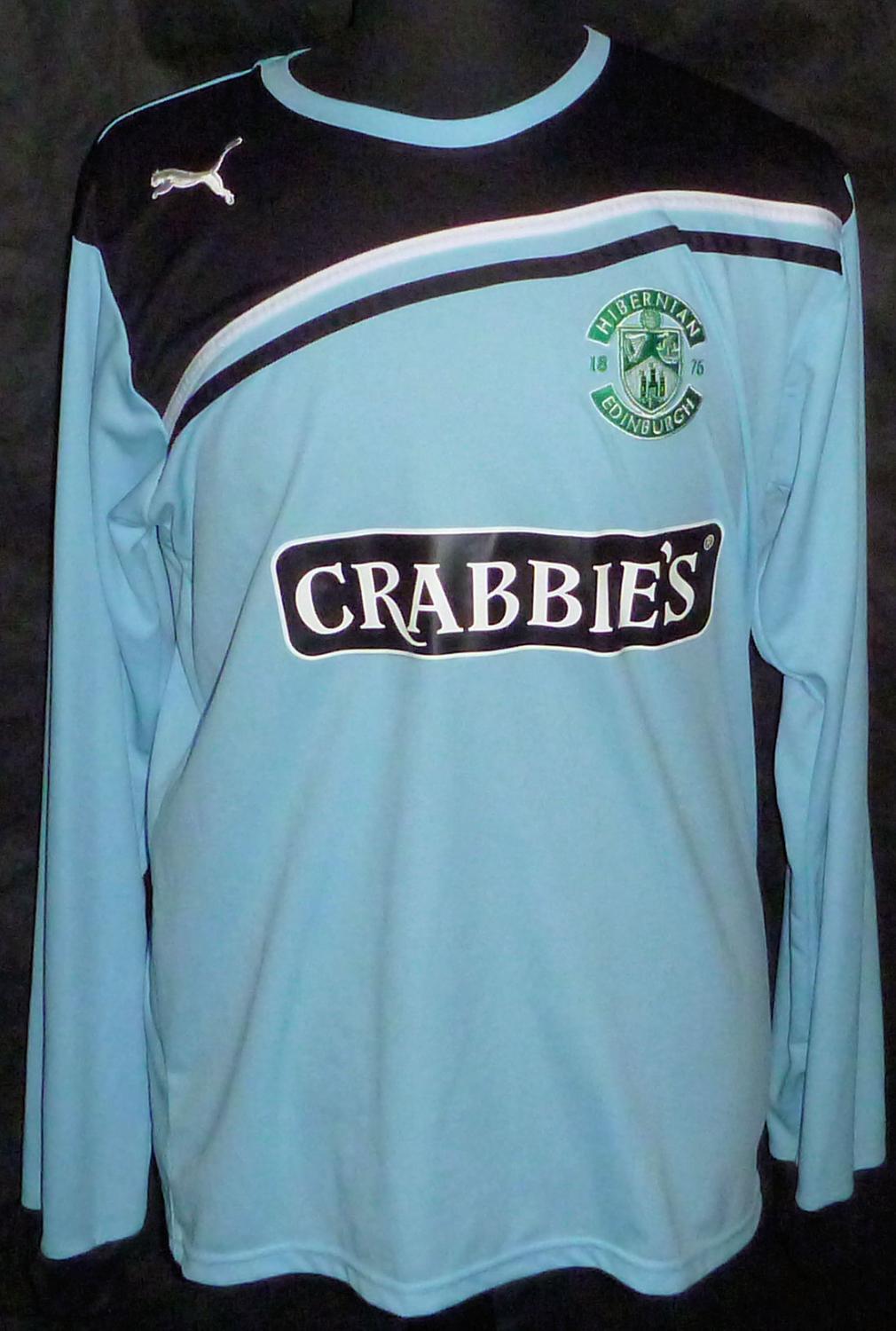 maillot équipe de hibernian fc gardien 2011-2012 pas cher