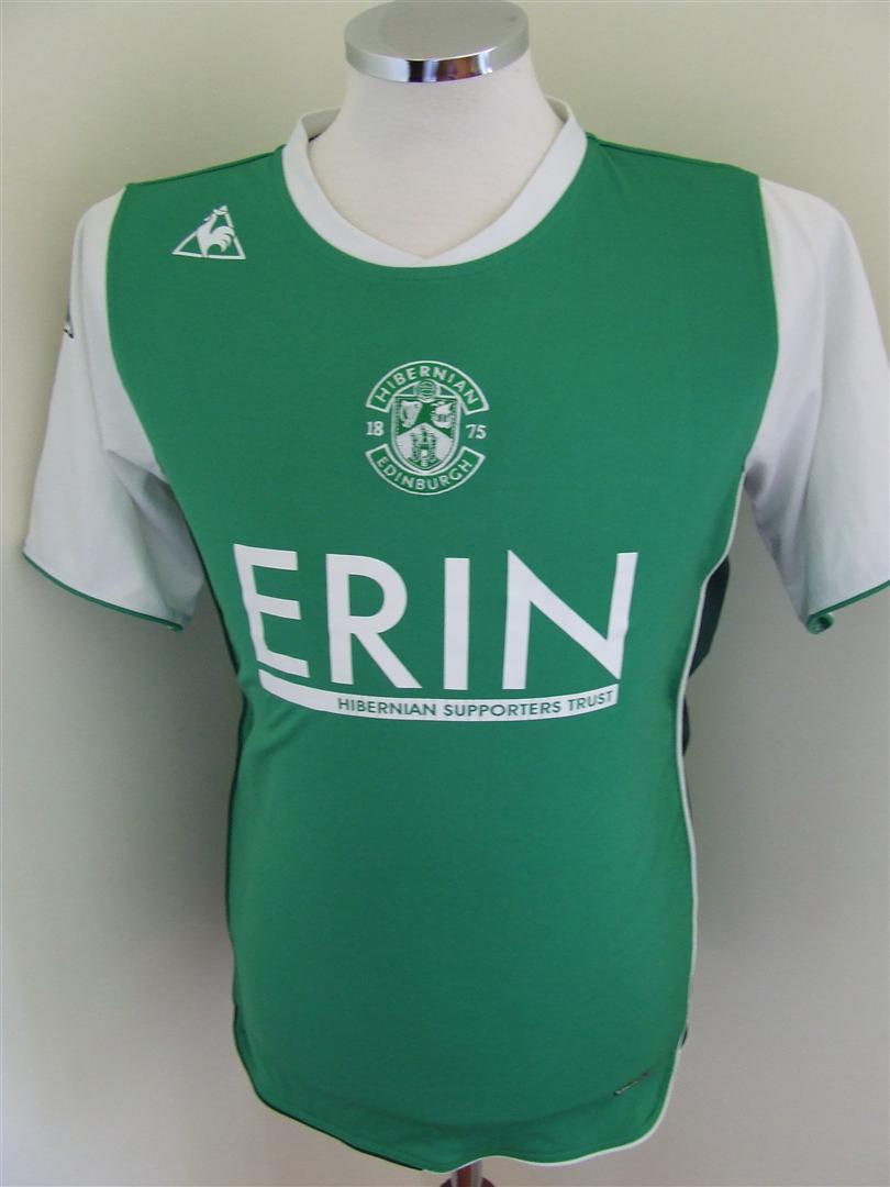 maillot équipe de hibernian fc particulier 2009-2010 pas cher