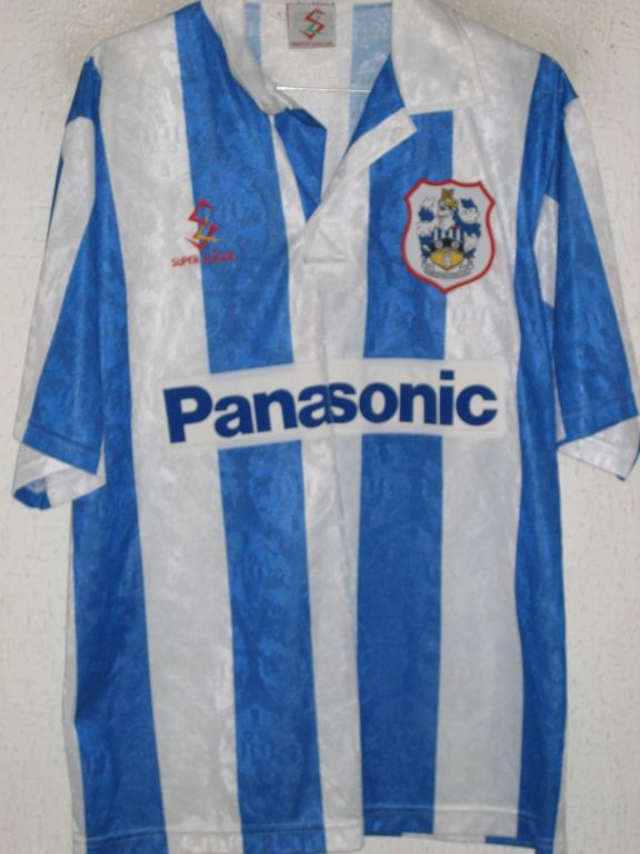 maillot équipe de huddersfield town domicile 1995-1997 rétro