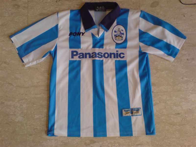 maillot équipe de huddersfield town domicile 1997-1999 rétro