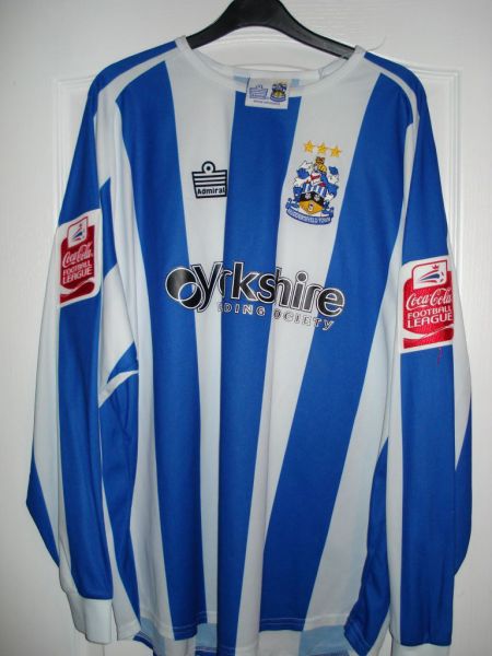 maillot équipe de huddersfield town domicile 2005-2006 rétro