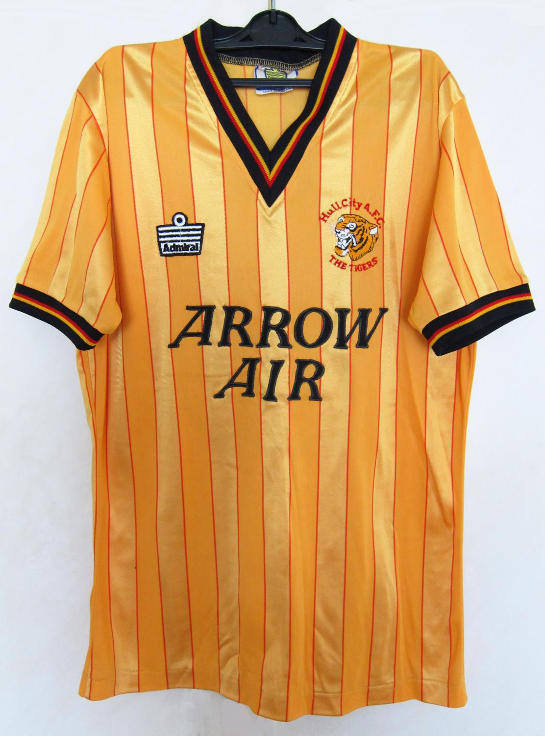 maillot équipe de hull city domicile 1984-1986 rétro