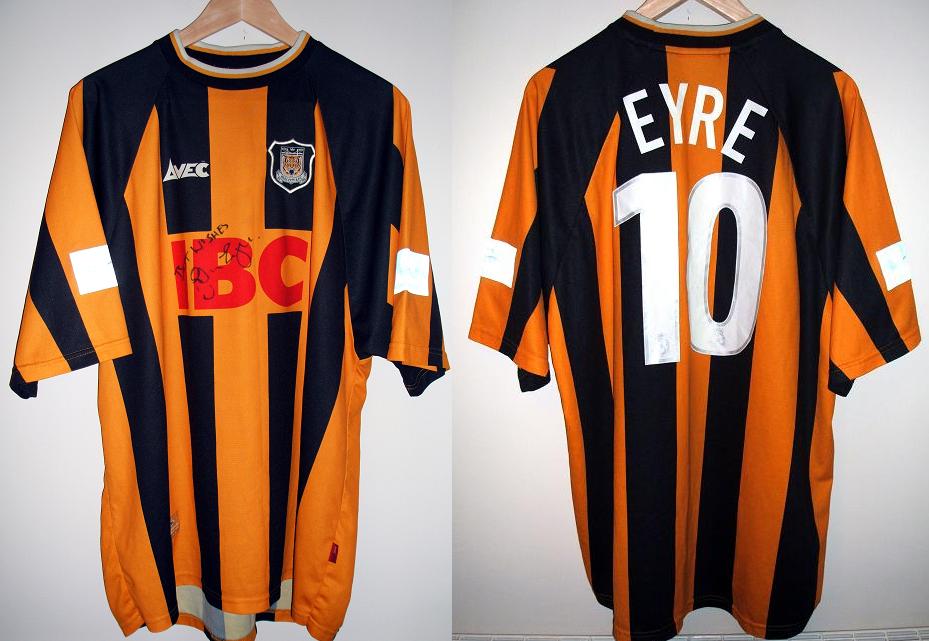 maillot équipe de hull city domicile 1999-2000 pas cher