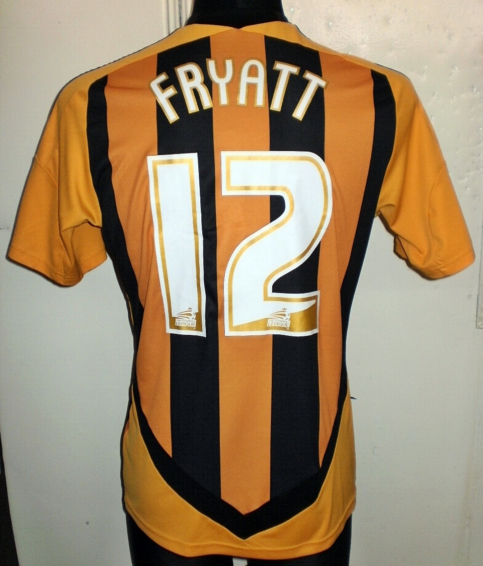 maillot équipe de hull city domicile 2011-2012 rétro