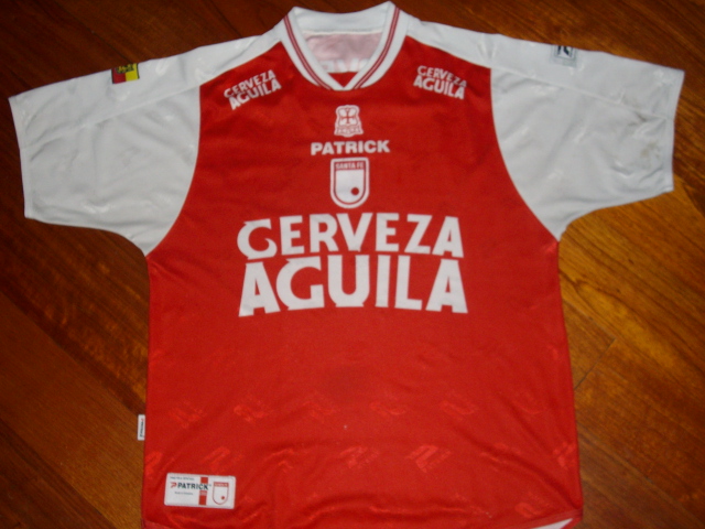 maillot équipe de independiente santa fe domicile 2001 rétro