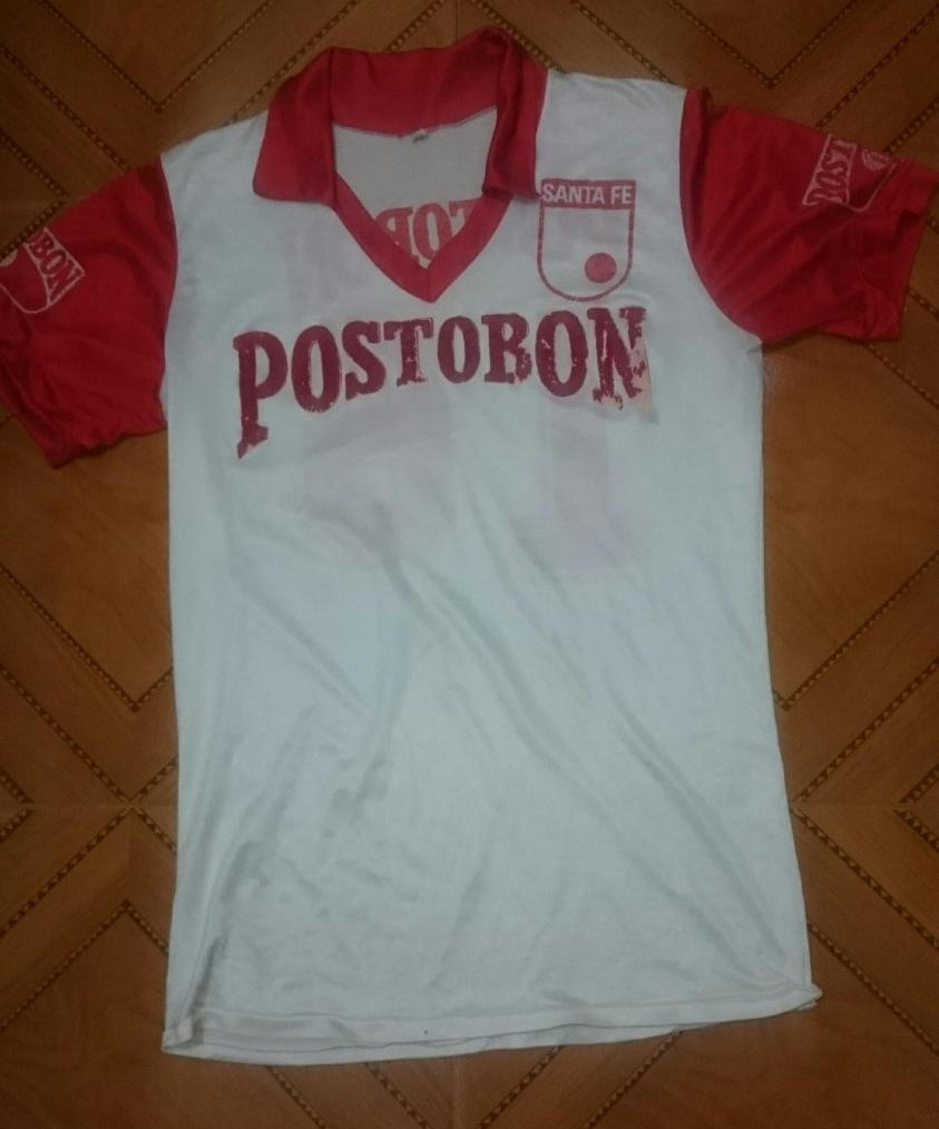 maillot équipe de independiente santa fe exterieur 1987-1998 rétro