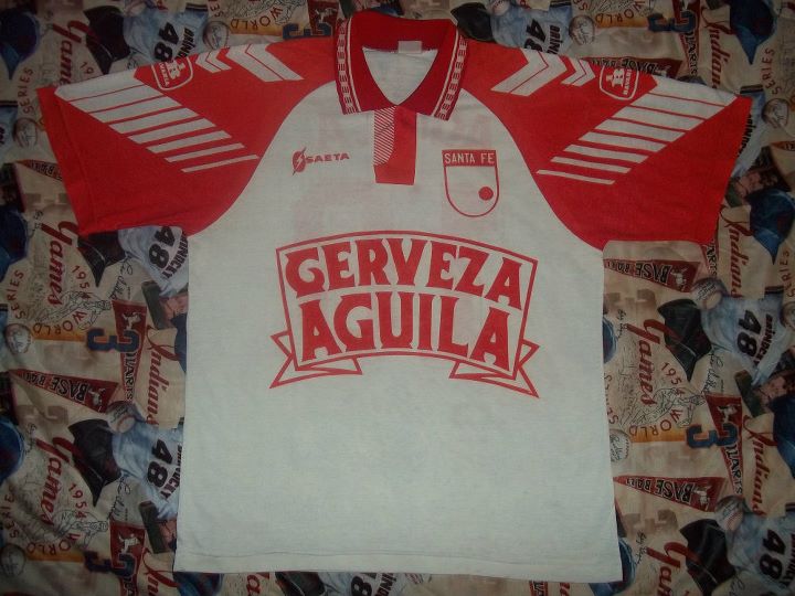 maillot équipe de independiente santa fe exterieur 1994 rétro