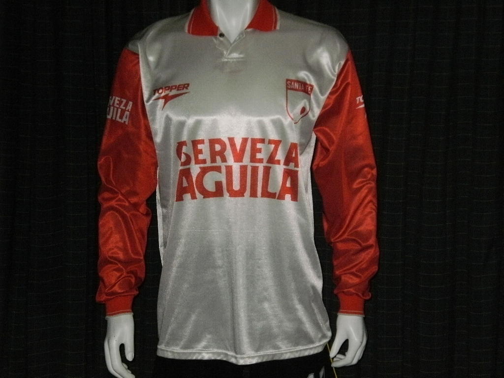 maillot équipe de independiente santa fe exterieur 1996-1998 rétro