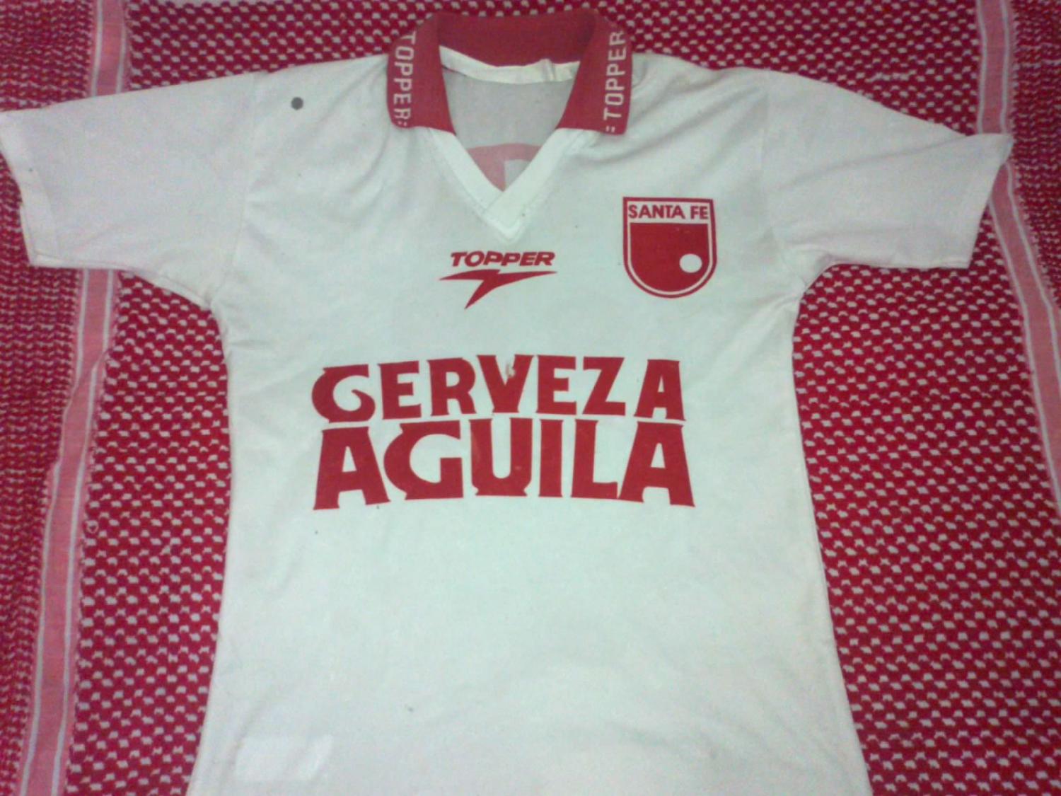 maillot équipe de independiente santa fe exterieur 1998 rétro