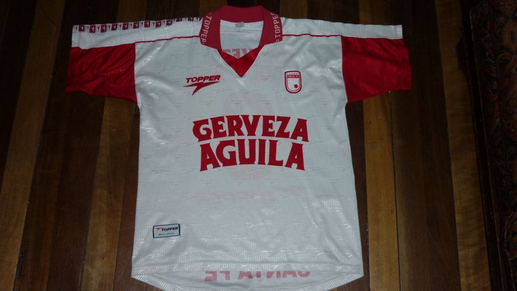 maillot équipe de independiente santa fe exterieur 1999 rétro