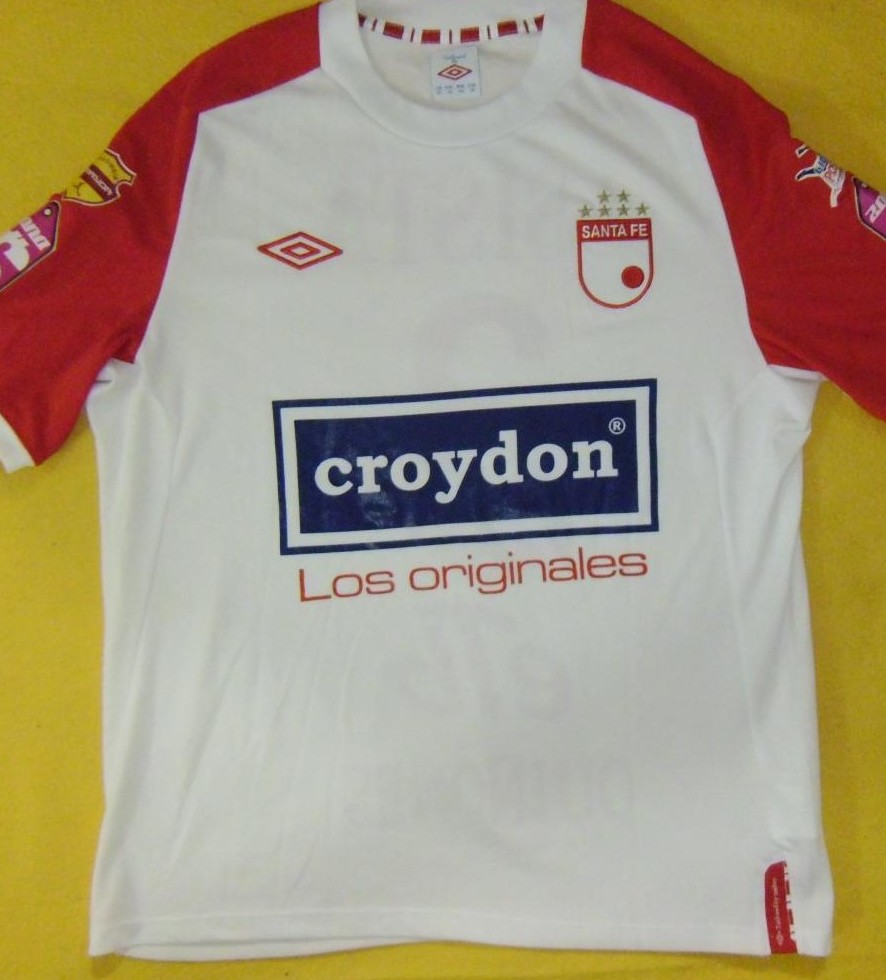 maillot équipe de independiente santa fe exterieur 2011 rétro