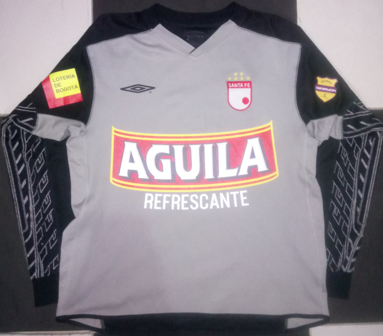 maillot équipe de independiente santa fe gardien 2009 rétro