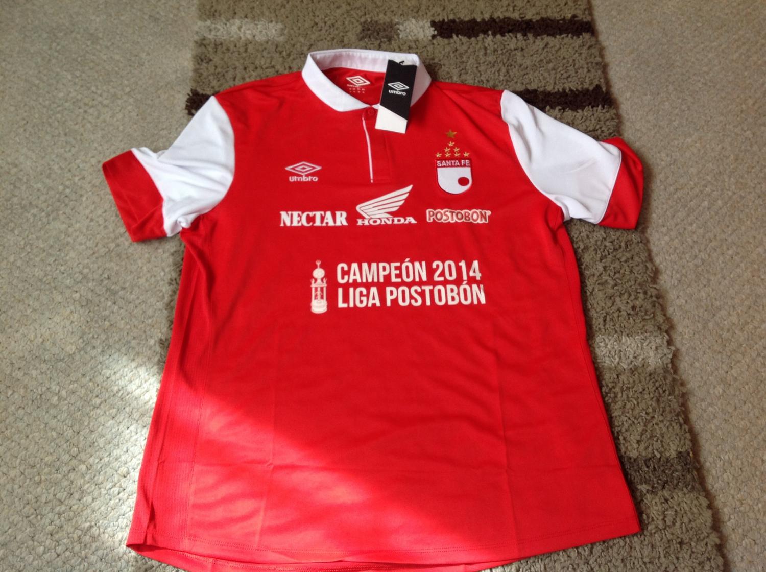 maillot équipe de independiente santa fe particulier 2014 rétro