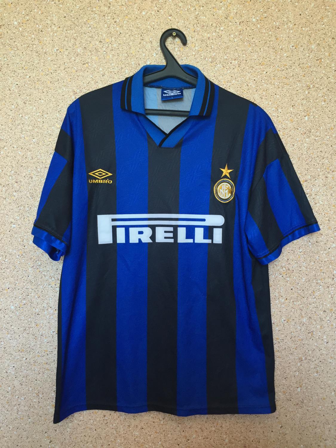 maillot équipe de inter milan domicile 1995-1996 pas cher