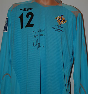 maillot équipe de irlande du nord gardien 2008 pas cher