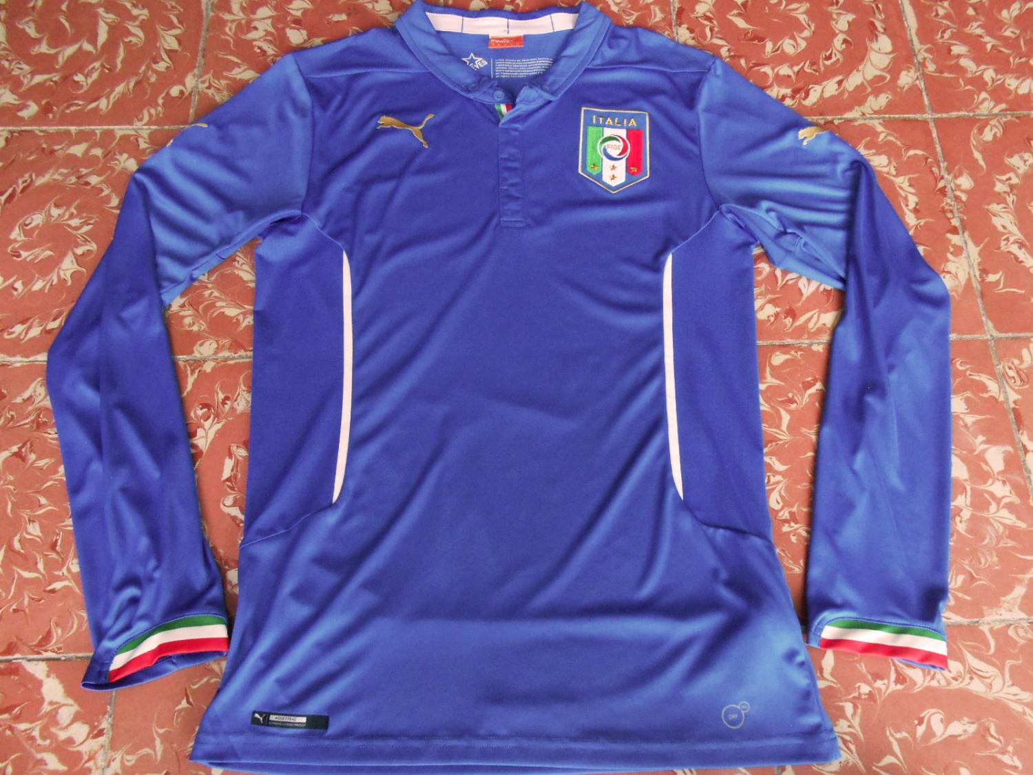 maillot équipe de italie domicile 2014-2016 rétro