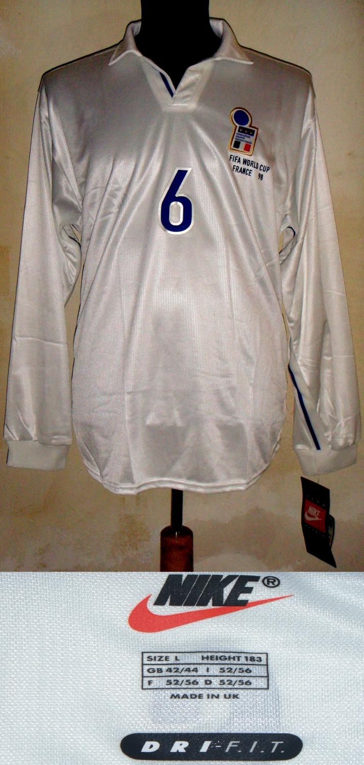 maillot équipe de italie exterieur 1998 pas cher